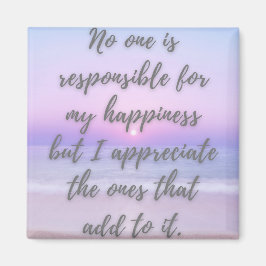 Imán La felicidad comienza dentro, crece con la conexió