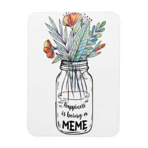 Imán La felicidad de arte de la esposa está siendo un m