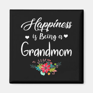 Imán La felicidad divertida es ser una abuela día de la