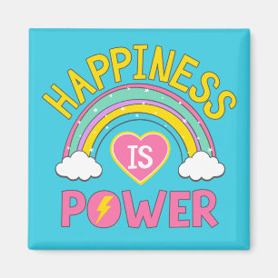 Imán La felicidad es el arcoiris del poder