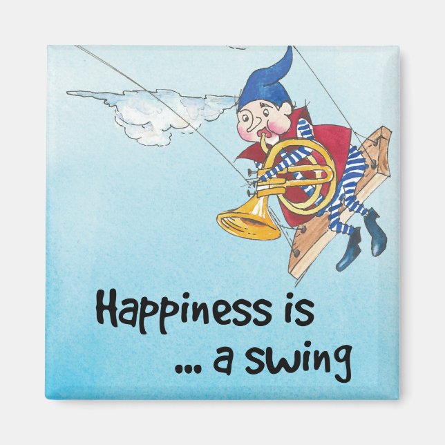 Imán La felicidad es un giro (Frente)