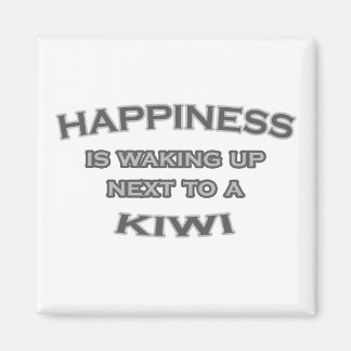 Imán La felicidad está despertando junto a un Kiwi