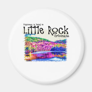 Imán La felicidad está estando en Little Rock