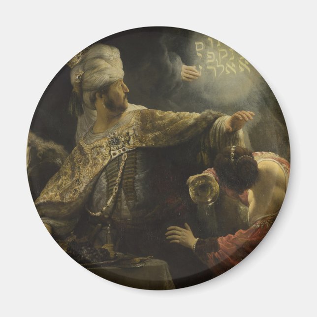 Imán La fiesta de Belshazzar (Frente)