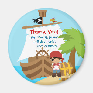 Imán La fiesta de cumpleaños del muchacho del barco