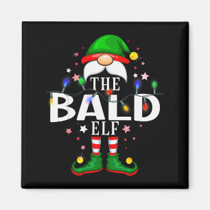 Imán La fiesta de pijamas familiares de Navidad del elf