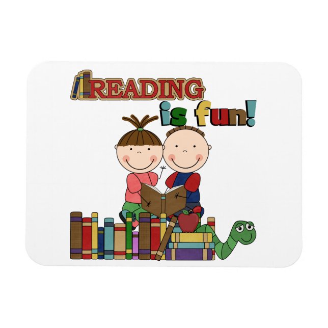 Imán La figura lectura del palillo de los niños es (Horizontal)