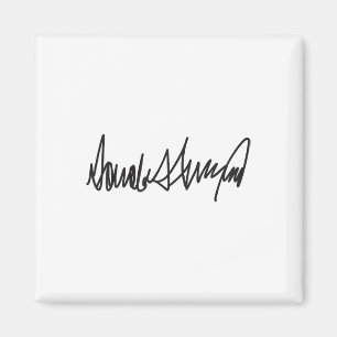 Imán La firma Donald John Trump