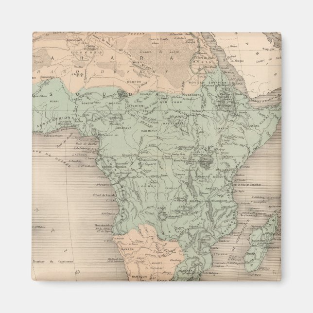 Imán La física en África (Frente)