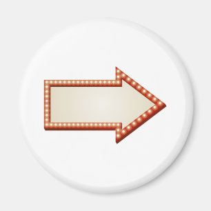 Imán La flecha enciende la muestra