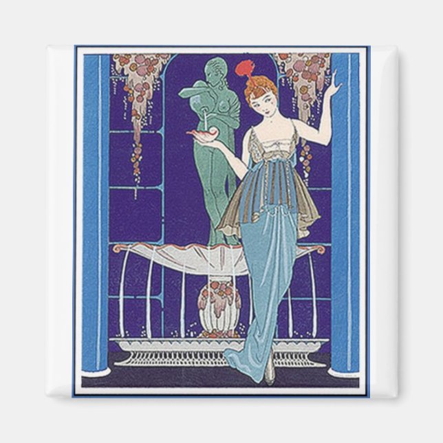 Imán "La Fontaine De Coquillages" (Frente)