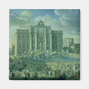 Imán La Fontana di Trevi en Roma, 1753-56