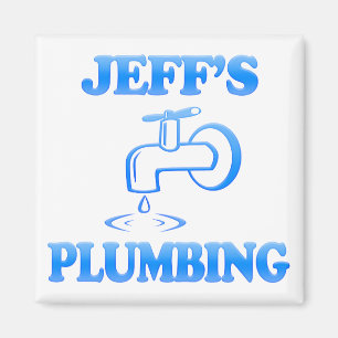Imán La fontanería de Jeff