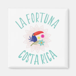 Imán La Fortuna Costa Rica Toucan Souvenir