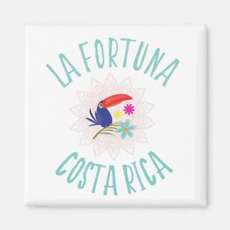 Imán La Fortuna Costa Rica Toucan Souvenir
