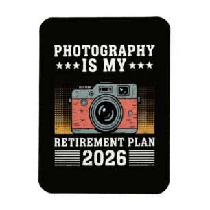 Imán La fotografía es mi plan de jubilación 2026
