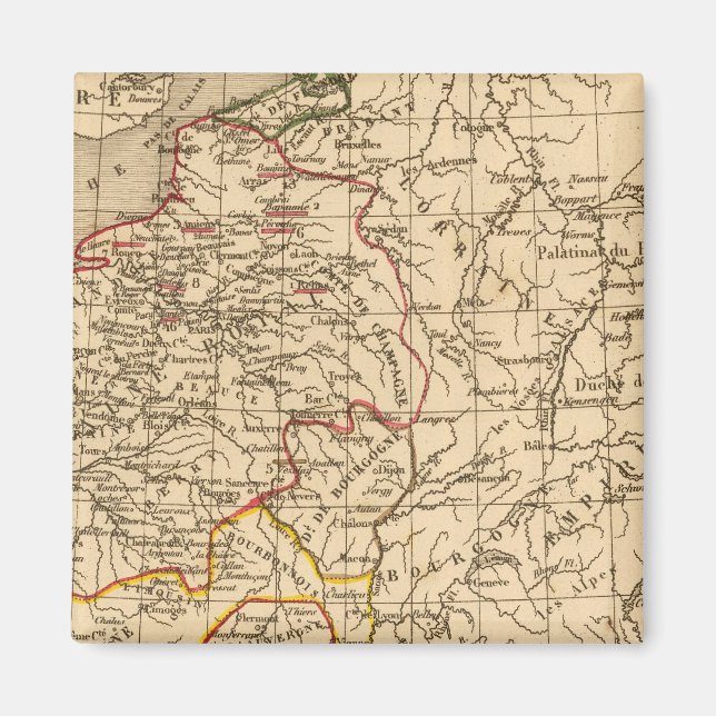 Imán La France 1180 a 1223 (Frente)