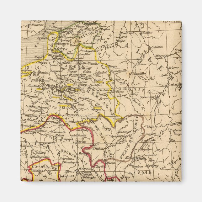 Imán La France 1380 a 1422 (Frente)