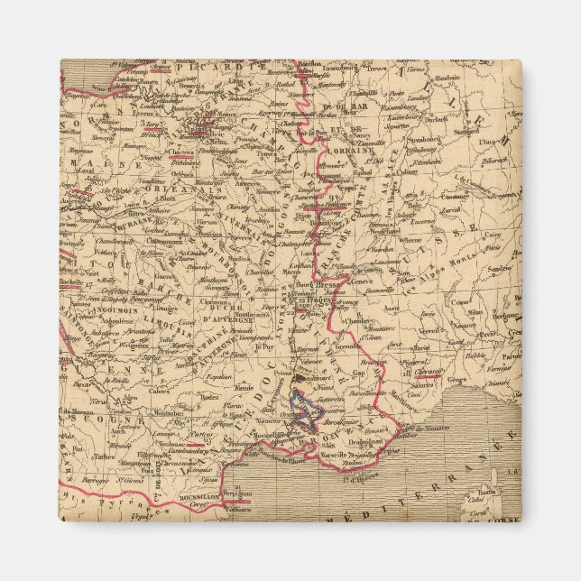 Imán La France 1589 a 1643 (Frente)