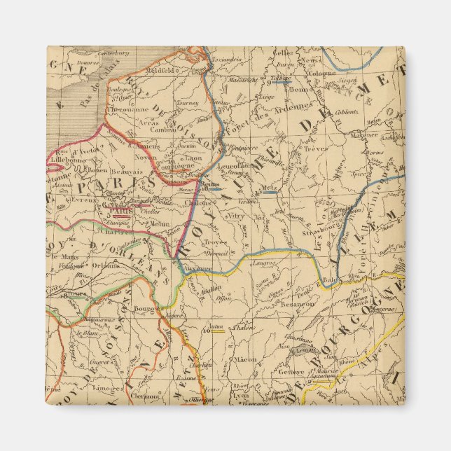 Imán La France sous les enfans de Clovis (Frente)