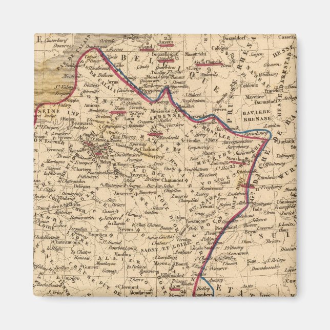 Imán La Francia 1814 a 1840 (Frente)