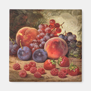 Imán La fruta fresca aún vive.