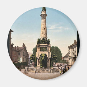 Imán La fuente de elefantes, vintag de Chambery,