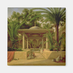 Imán La fuente de Khabanija, El Cairo, 1845