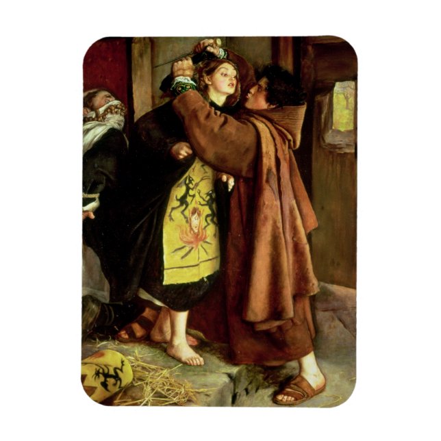 Imán La fuga de un herético, 1559, 1857 (aceite sobre l (Vertical)