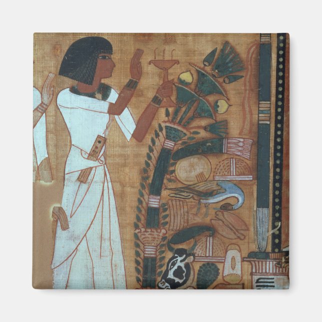 Imán La Fumigación de Osiris, página del Libro de la (Frente)