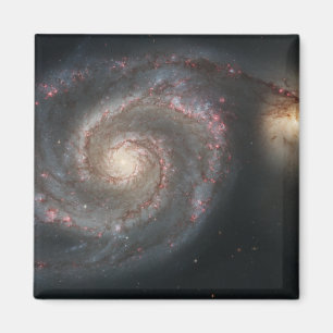 Imán La galaxia del torbellino (M51) y galaxia del