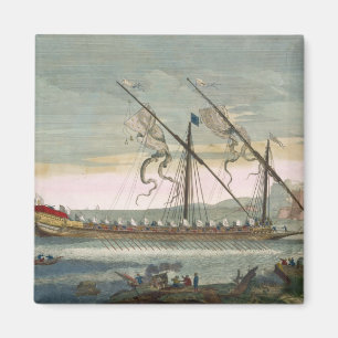 Imán La galera de plomo en marcha por el aire, de 'Le N