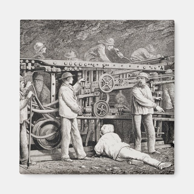 Imán La Galería Avanzada en el lado francés del Mon (Frente)