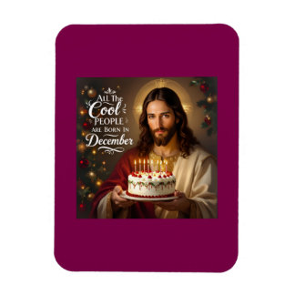 Imán La gente genial nace en diciembre