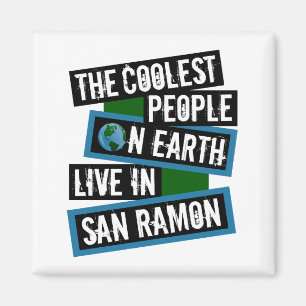 Imán La Gente Más Genial de la Tierra Vive en San Ramon