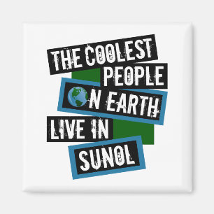Imán La Gente más Genial del Mundo Vive en Sunol