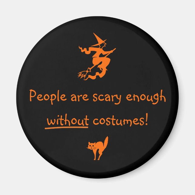 Imán La gente tiene miedo (Frente)