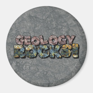Imán ¡La geología roca! Nerd Geek Science Humor