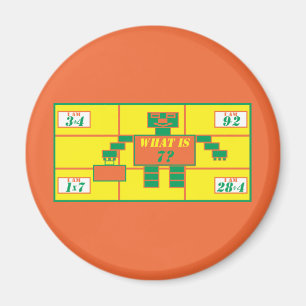 Imán La Geometría-Magnet-Rectángulo-Edad 7