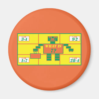 Imán La Geometría-Magnet-Rectángulo-Edad 7