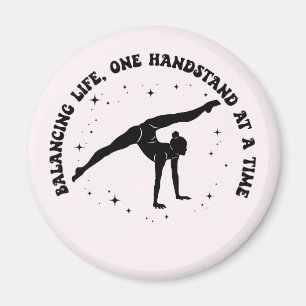 Imán La gimnasia en casa para una vida equilibrada