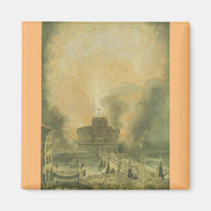 Imán La Girandola en el Castel Sant'Angelo