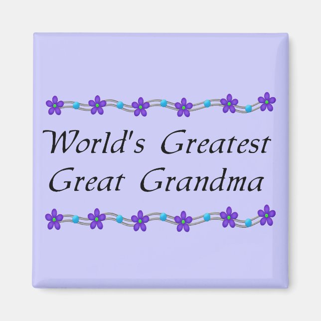 Imán La gran abuela más grande del mundo (Frente)