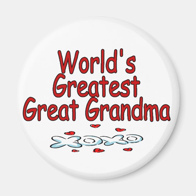 Imán La gran abuela más grande del mundo (Frente)