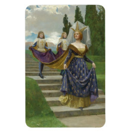Imán La Gran Dama (por John Collier)