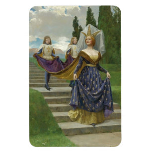 Imán La Gran Dama (por John Collier)