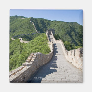 Imán La Gran Muralla de China en Pekín, China
