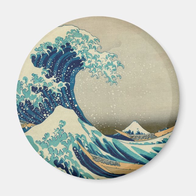 Imán La gran ola de Kanagawa (Frente)
