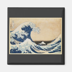 Imán La gran ola de Kanagawa por Hokusai