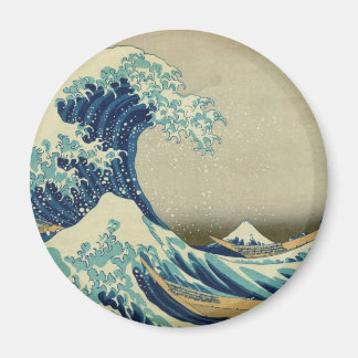 Imán La gran ola de Kanagawa por Katsushika Hokusai